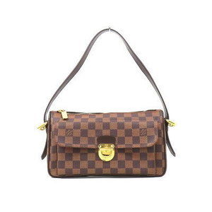 Louis Vuitton Damier Ebene Brown Ravello GM Handbag Long